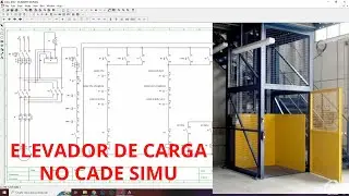 ELEVADOR DE CARGA 2 POSIÇÕES.📣 NO CADE SIMU🎆