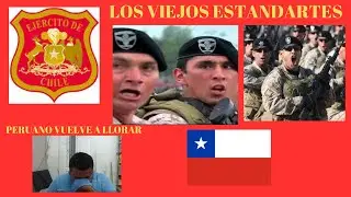 PERUANO LLORA AL VER COMO MILITARES CHILENOS ENTONAN A VIVA VOZ EL HIMNO A LOS VIEJOS ESTANDARTES.