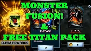 MONSTER FUSION!!! & FREE TITAN PACK!!  |   WWE Supercard #64 (Season 4)