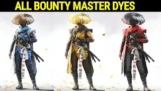 All Bounty Master Armor Dyes Color Locations - Ghost of Yotei