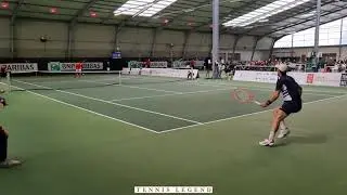 Henri Laaksonen (ATP n&deg;97) too strong and powerful for Arthur Reymond (French Interclub Pro A Final)