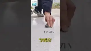 Самовыравнивающаяся эпоксидная грунтовка с цветным песком #fypシ #пол #краска #краскадляпола #водо...
