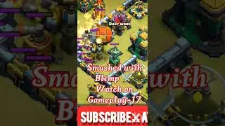 Max TH14 smashed with Blimp⚔️#clashofclans#atlee#coc#blimpatack#easy3star#th14attack#cocwar#gameplay