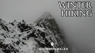 Hiking The Highest Mountain In Wales - Snowdon (Yr Wyddfa) In Dangerous Weather ...