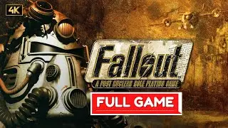 FALLOUT 1 Gameplay Walkthrough FULL GAME [4K60] - No Commentary