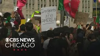Chicago students protest ICE outside Trump Tower