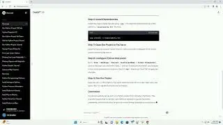 how to run github python project in pycharm