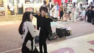 #Kpop&JHKTV]Nname#かがわゆう(Kagawayu&hyojin) in hongdae kpopdance#Trouble Maker#엔네임카가와유앤효진홍대케이팝댄스#트러블메이커