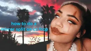 How to do a mirror split on cute cut/cute cut pro (cc/ccp)