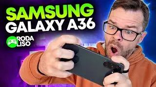 Samsung Galaxy A36: Teste de jogos pesados // RODA LISO