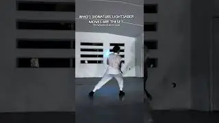 Lightsaber Training - Who's Lightsaber Form is THIS? #lightsaber