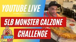 Caf&eacute; Panuzzo&rsquo;s 5lb Monster Calzone Challenge