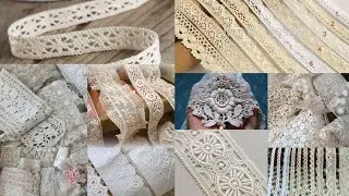 White Milky Laces joint lace chicken lace shutter lace net Lace designing ideas