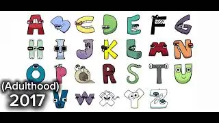 The evolution of alphabet lore