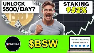 Unlock $500 a Day Passive Income! Stake Biswap Coin and Earn with Staking BSW Coin