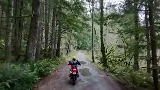 December 2025 - Dingford trailhead - Middlefork Rd - N. Bend WA -F800GS - DJI Neo