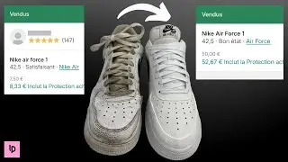 JE RÉNOVE CES AIR FORCE 1 ACHETÉES POUR 7€ ♻️