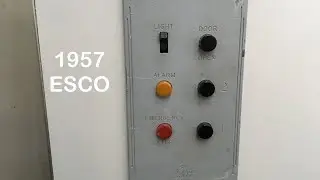 1957 ESCO elevator in Austin TX