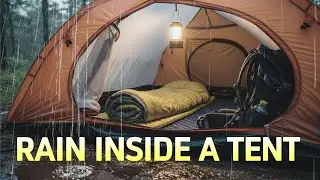 Rain Inside a Tent for Sleeping | 5 Hours of Calm Night Rain ASMR_sleep| rainsounds|relaxing