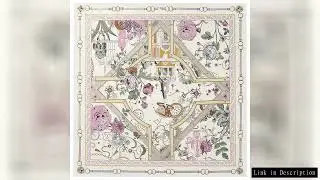 POBING Silk Scarf Women Large Shawls Back Garden Print Stoles Square Bandana Luxury Kerchief Hijab F
