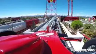 Red Force - On Ride - La Montaña Rusa Más Alta y Rápida De Europa