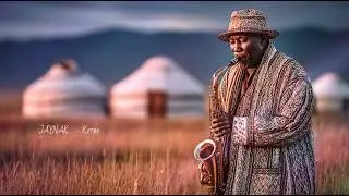 Кыргыз Саксофон 🎷 | Борбор Азиянын Жандуу Үнү | Kyrgyz Music Saxophone Solo
