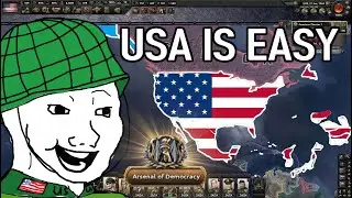 AMERICA EXPORTS FREEDOM AND LIBERATES EUROPE Hearts Of Iron 4