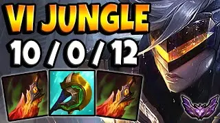 Vi Jungle vs Graves [ OTP ] Lol Korea Master Patch 12.13 ✅