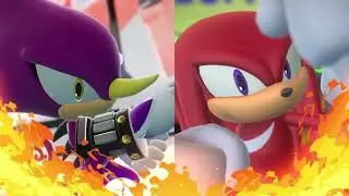 Sonic Racing CrossWorlds - Chao Grand Prix All 1st Places Max Level Rival Knuckles (Sonic Speed)