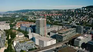 Bauaufzug / Transportbühne der M. DESAX AG -  Orion Tower, Zürich