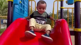 Kush & Dhairya at Kalawa Play Garden Area
