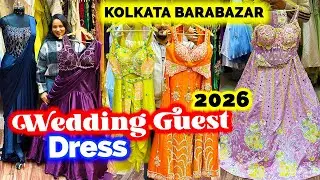 Wedding Guest Dress Barabazar Kolkata 2026 | Non-Bridal Designer Lehenga in Barabazar Kolkata