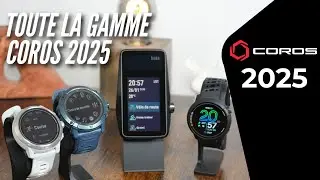 Gamme de montres COROS 2025 : Analyse compl&egrave;te et nouveaut&eacute;s &agrave; venir