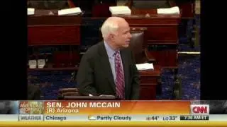 American Morning - Senator McCain disses Long Island?