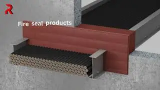 Fire seal for cable