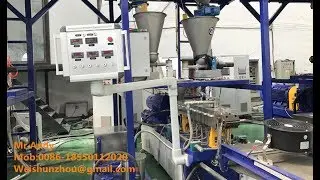 PS Compounding Extruder , Co--rotating Twin Screw Extruder Design
