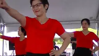 AsiaTown Square Dance Team at Cleveland Asian Festival
