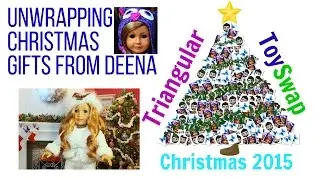 Triangular Toy Swap with Jay Squared, DeenandBeena, and Buterflycandy | Christmas Gifts 2015