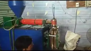 Jhadoo handle pipe machine