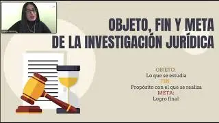 Introducción a la Investigación Jurídica - Objeto, fin y meta de la investigación jurídica