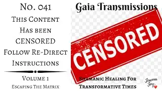 No. 041 - Censorship Re-Direct (SHAMANIC HEALING TRANSMISSION)