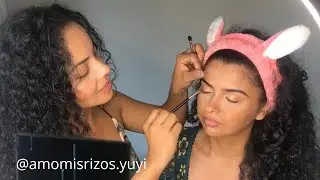 Yuyi Vlog: d&iacute;a Tutorial de maquillaje sencillo para pieles morenas / con KiKi Makeup and hair /