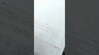 Title Block Drawing 185&times;65mm✍️|| NSTI CHENNAI DMC||#shorts
