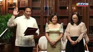 Oath-taking Ceremony of PAOCC Executive Director Undersecretary Benjamin Acorda Jr.