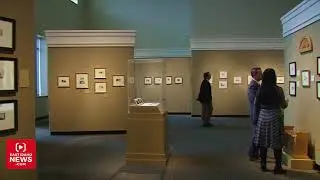 Henry B. Eyring's artwork on display for the first time