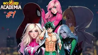 Deku's Secret Relationship With Gwen Stacy | Part-1 | Mha Texting Story | Izukux???