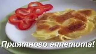 Запеченный под сыром картофель 
