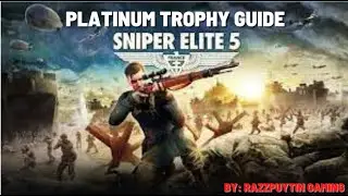 Sniper Elite 5 Platinum trophy and game guide. Episode 7 Secret Weapons