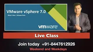 VMware vSphere 7.0 Live Training session | Become VMware vSphere expert