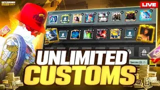 BGMI LIVE CUSTOM ROOM || Custom Rooms || PUBG LIVE CUSTOM ROOMS #bgmilive #bgmicustomroom #custom